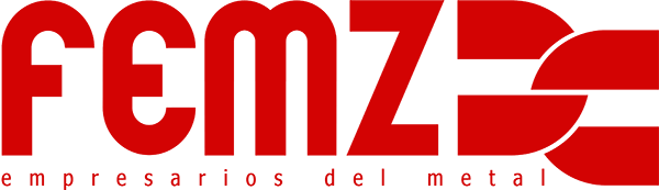 Logotipo de FEMZ - Federación de Empresarios del Metal de Zaragoza.